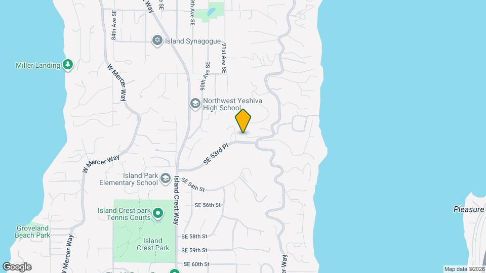 9200 SE 53rd Pl, Unit A Map and Location Details