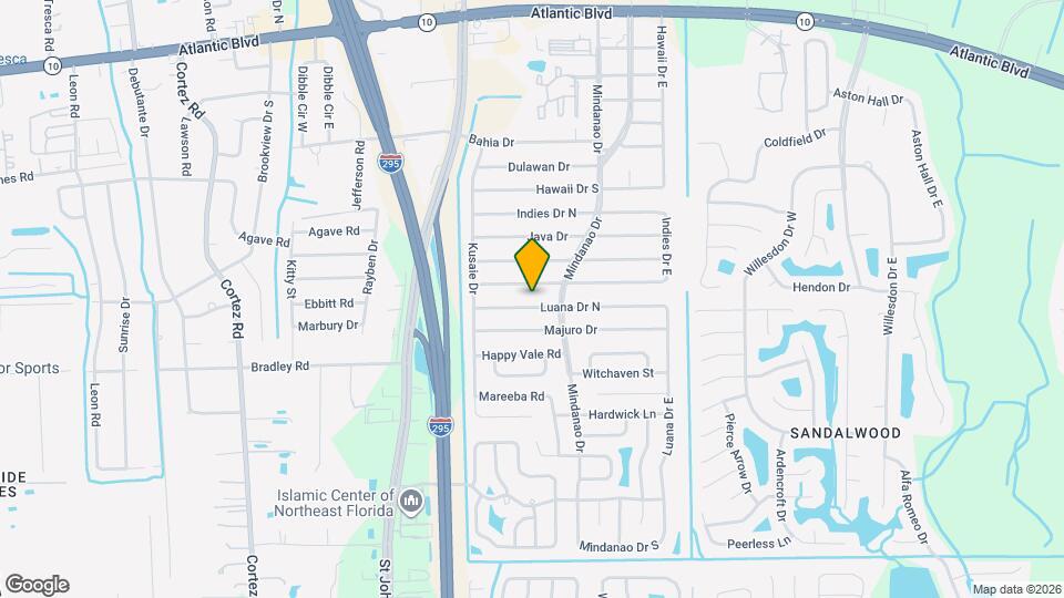 10791 Luana Dr N Map and Location Details