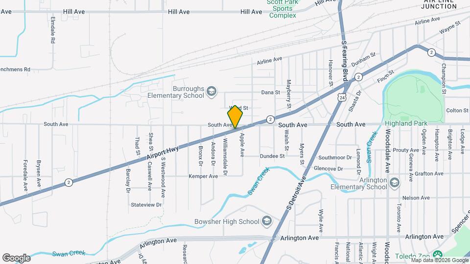 2345 Airport Hwy Map and Location Details