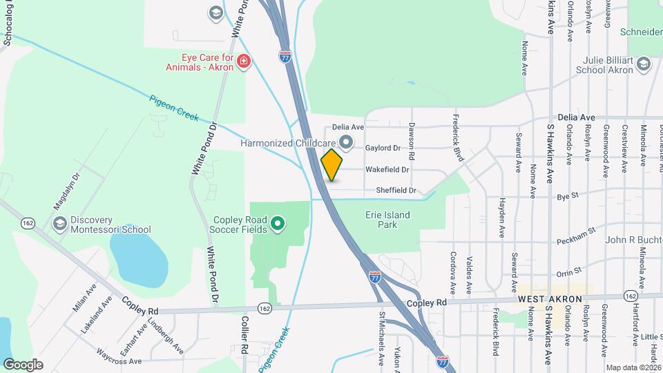 1859 Sheffield Dr Map and Location Details