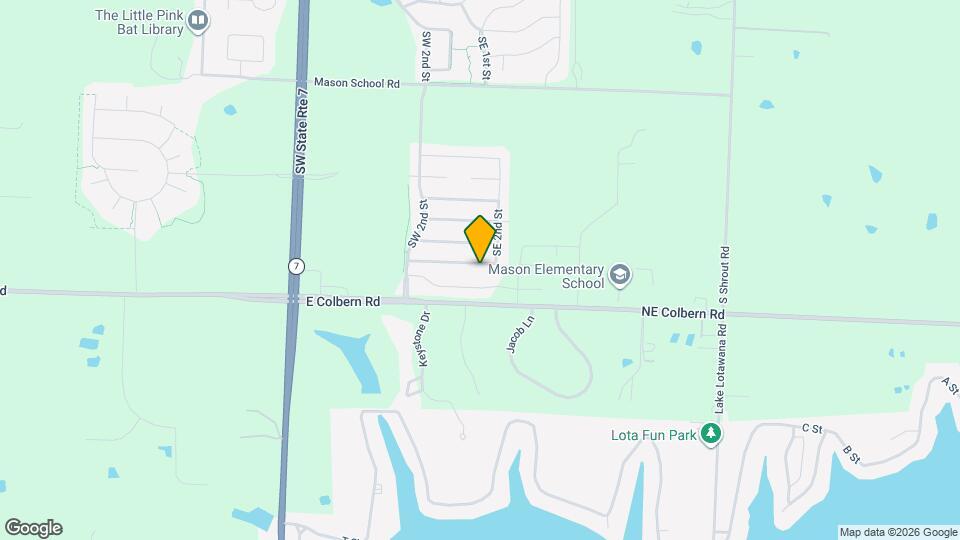 124-128 SE Rock Garden Ln Map and Location Details