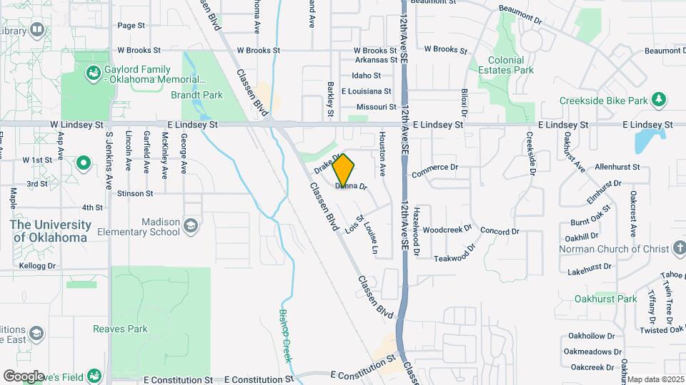 2240 Donna Dr Map and Location Details
