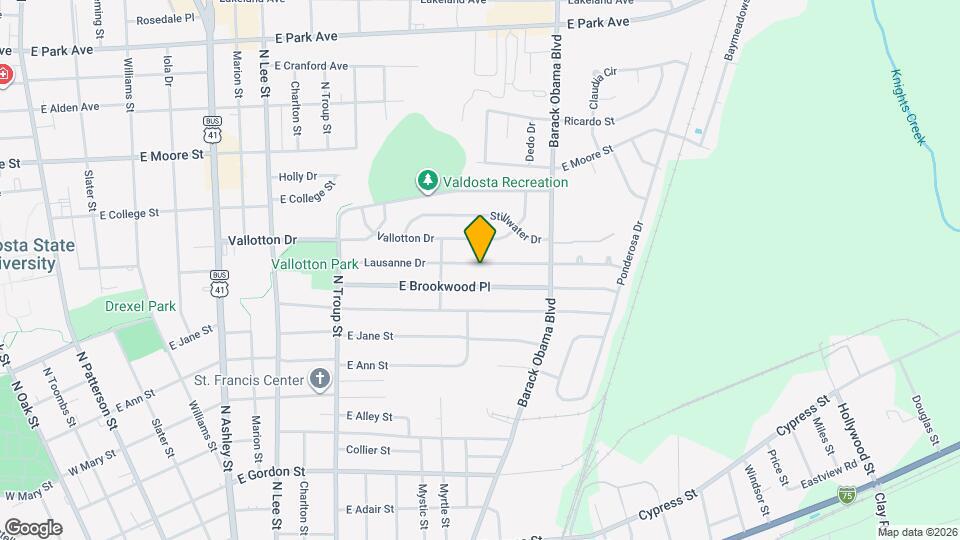 803 Lausanne Dr Map and Location Details