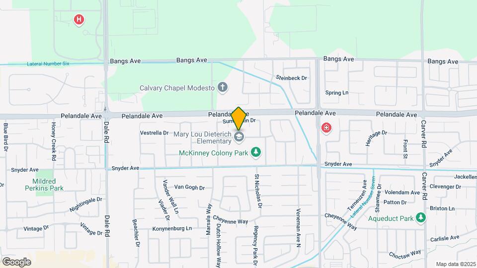 2409 Warm Springs Dr Map and Location Details