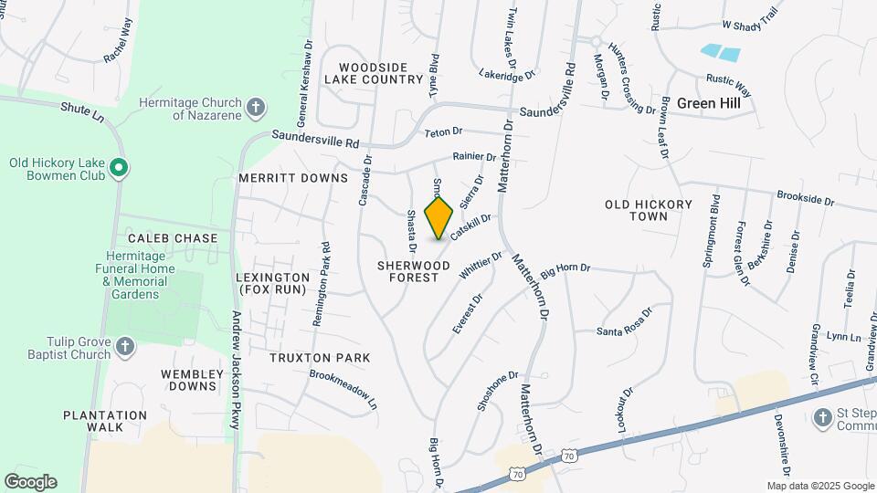 4820 Catskill Dr Map and Location Details