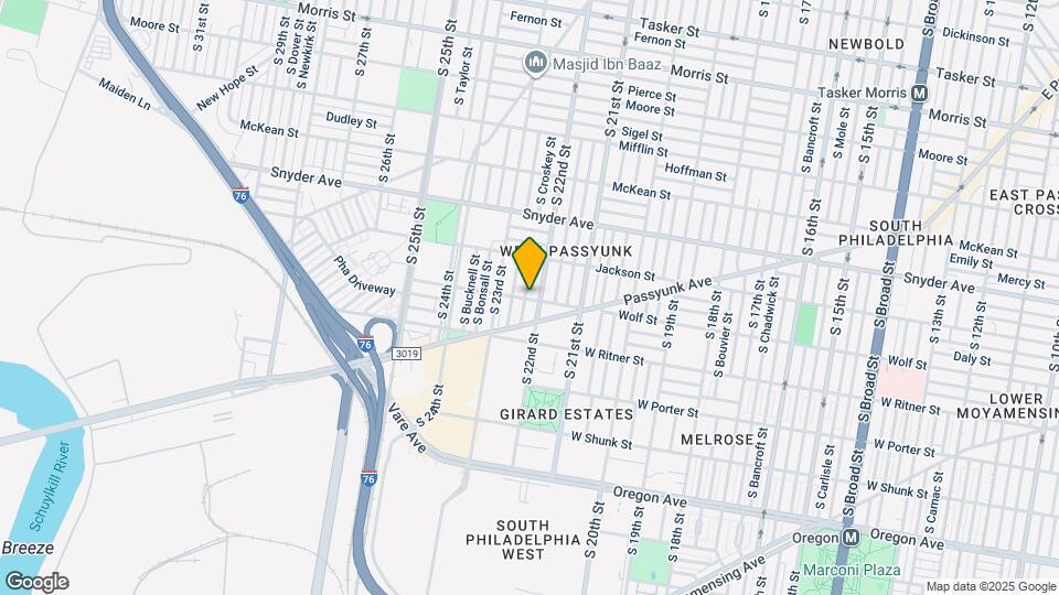2255 S Croskey St Mapa y Detalles de la Ubicación