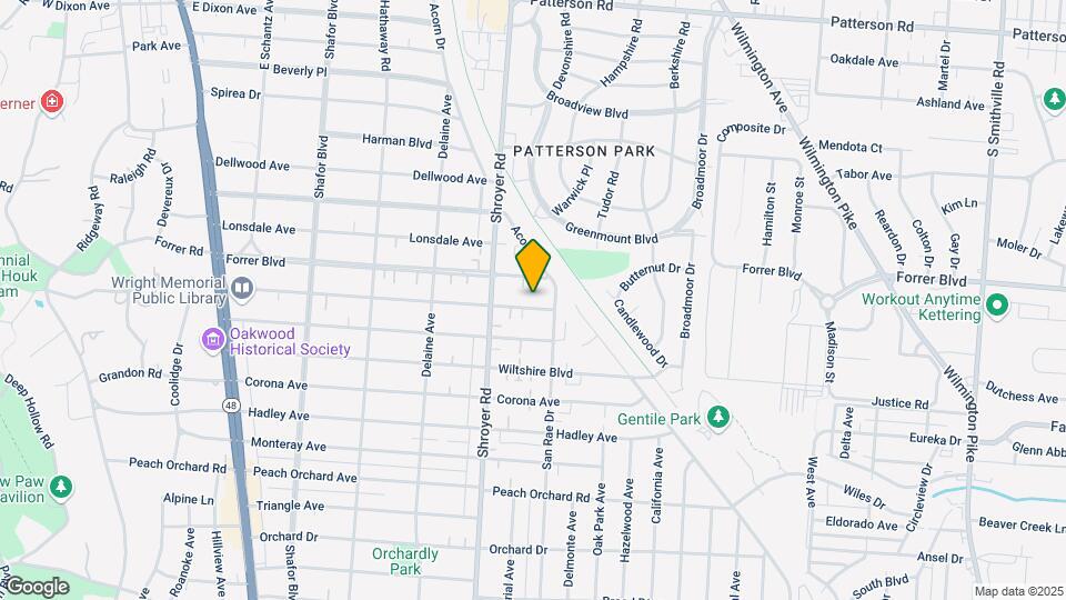 539 Aberdeen Ave Map and Location Details