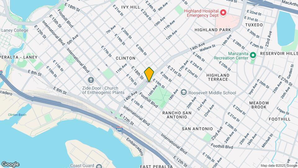 1718 15th Ave Mapa y Detalles de la Ubicación