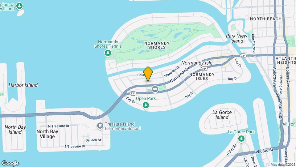 7115 Rue Granville, Unit #C Map and Location Details