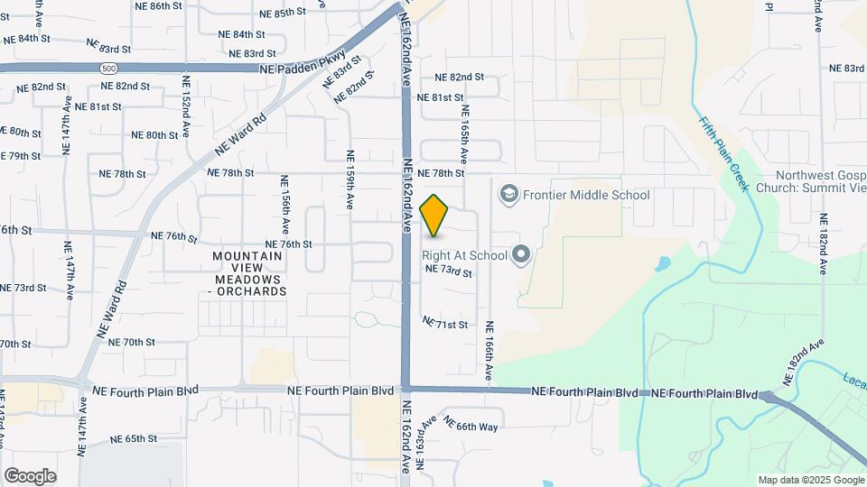 16308 NE 74th Cir Map and Location Details