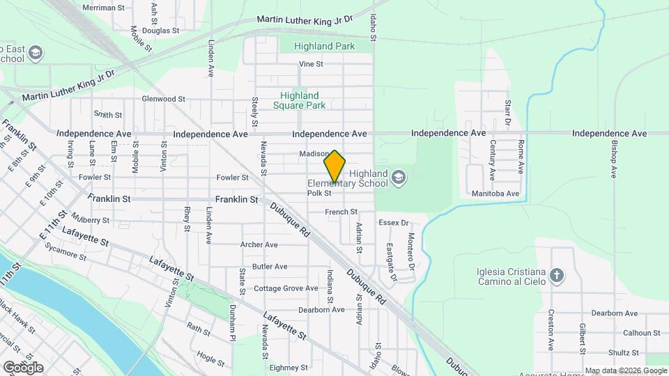243 Polk St Map and Location Details