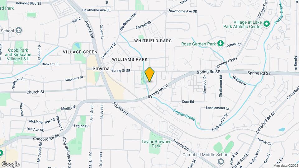 2956 Anderson Cir SE Map and Location Details