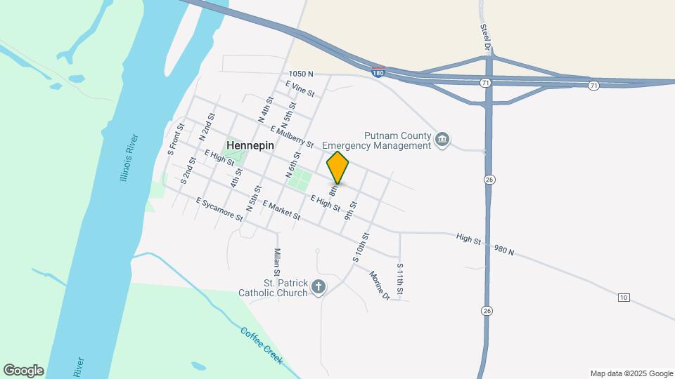 126 8th St Map and Location Details