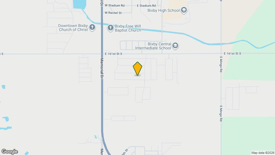 8509 E 163rd St S Map and Location Details