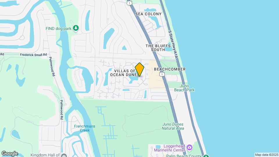 621 Ocean Dunes Cir Map and Location Details