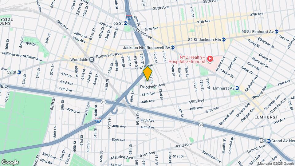 41-59-59 70th St Map and Location Details