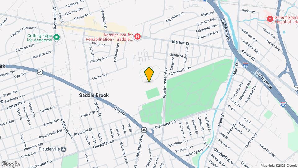 280 S Boulevard Map and Location Details