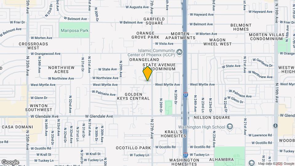 2712 W Myrtle Ave Map and Location Details