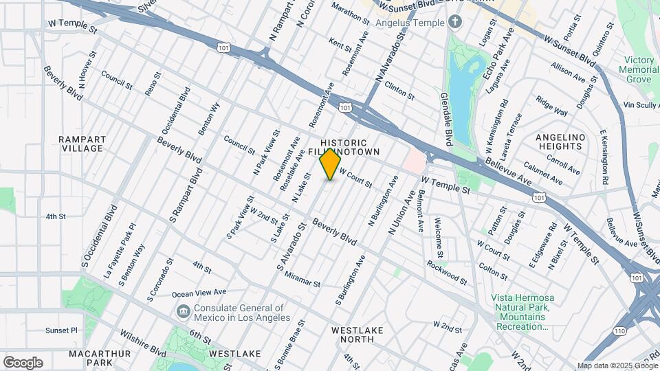 Alvarado Apartments Mapa y Detalles de la Ubicación