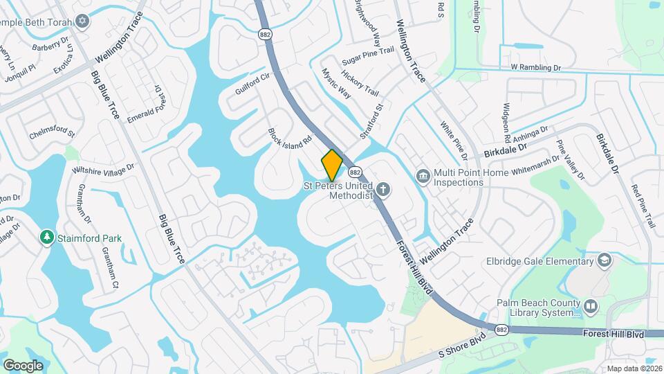 12686 Westhampton Cir Map and Location Details