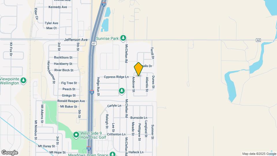 7363 Ocean Ridge St Map and Location Details