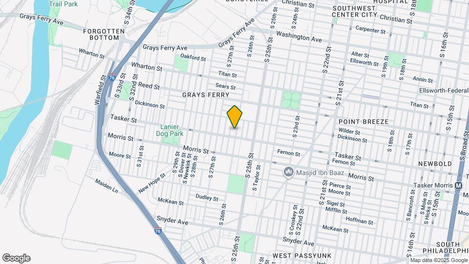1536 S 26th St Map and Location Details