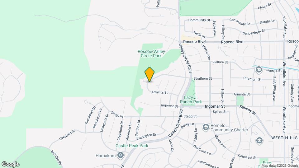 24067 Arminta St Map and Location Details