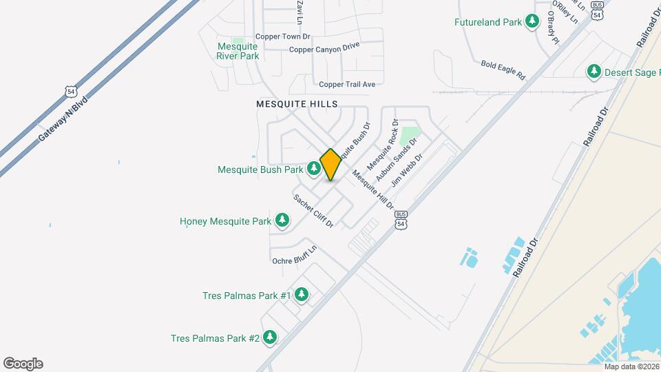 11749 Mesquite Miel Dr Map and Location Details