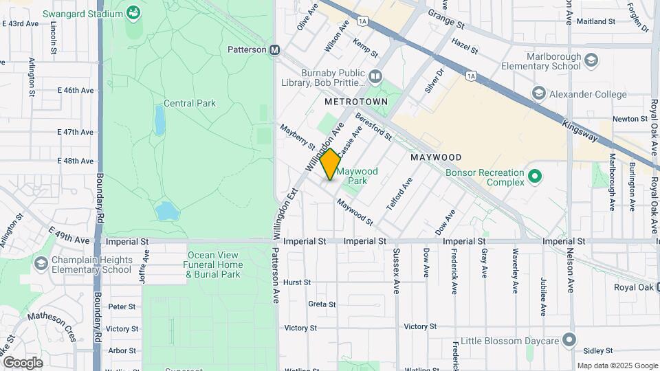4271 Maywood St Map and Location Details
