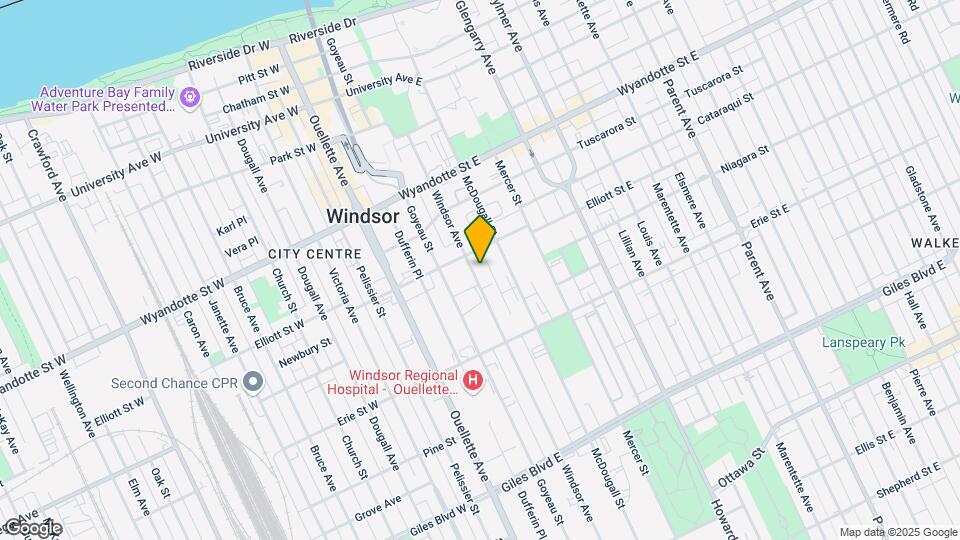 850 Windsor Ave Map and Location Details