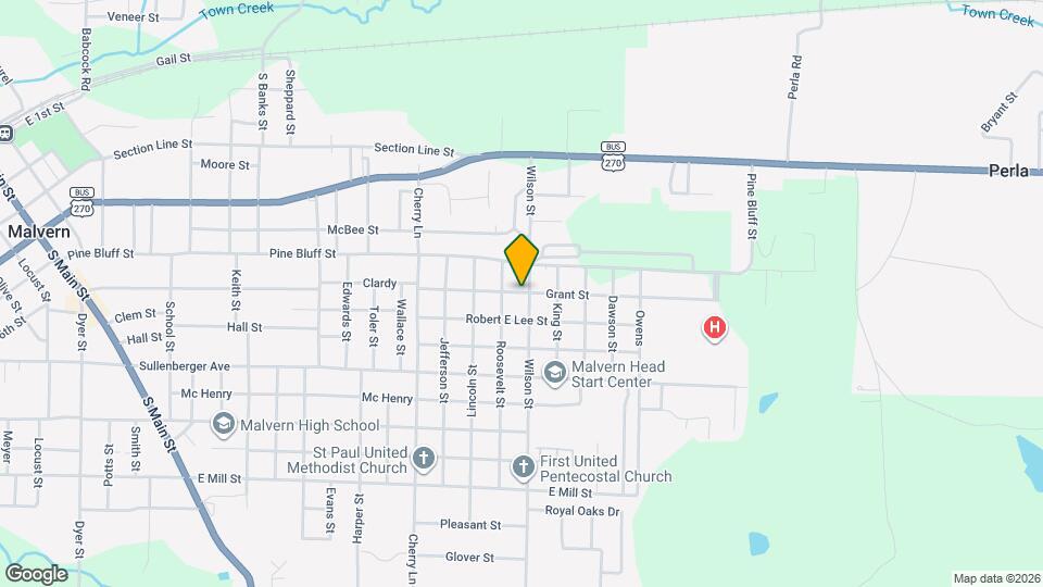 904 Wilson St Map and Location Details