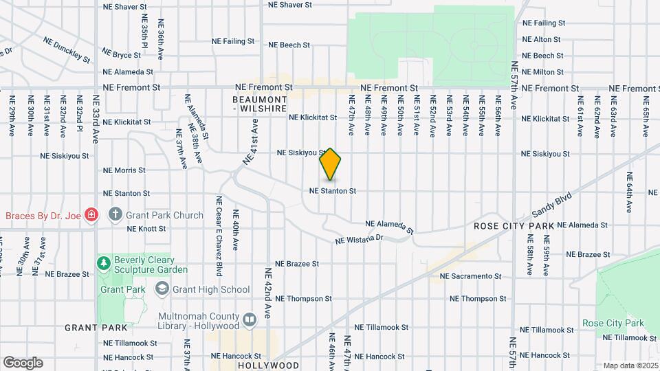 2915 NE 46th Ave Map and Location Details