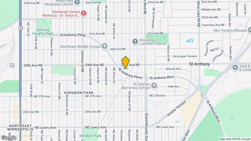 2109 St Anthony Pkwy Map and Location Details