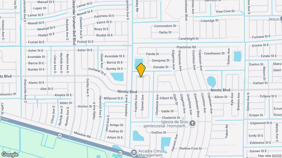 934 Garnet Ave Mapa y Detalles de la Ubicación