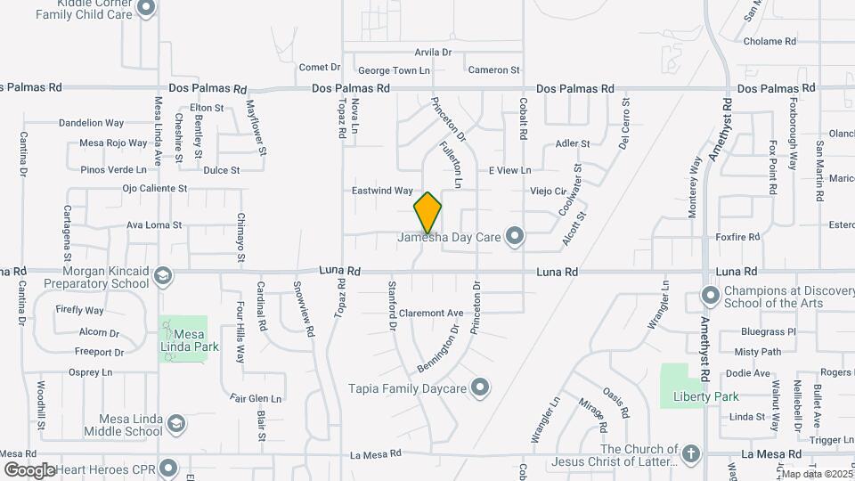 13353 Evanston St Map and Location Details