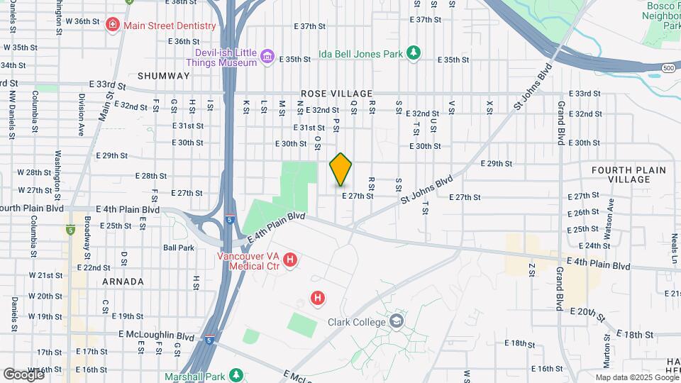 2701 P St Map and Location Details