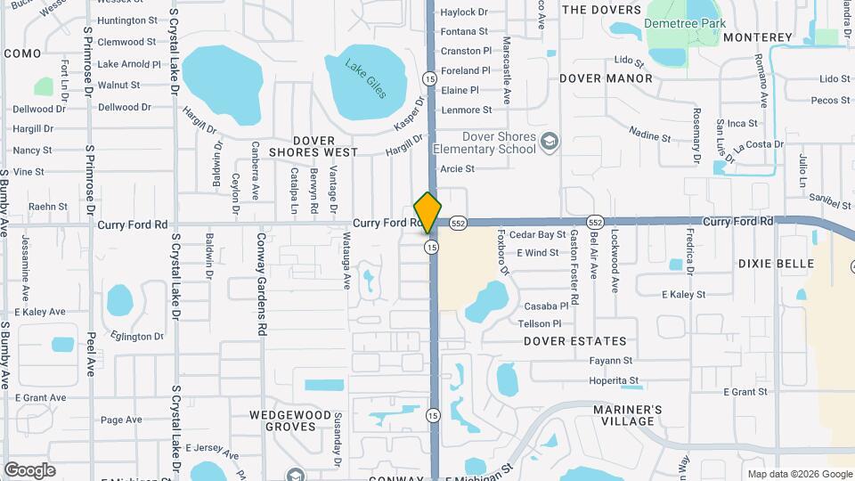 1626 Conway Rd Map and Location Details