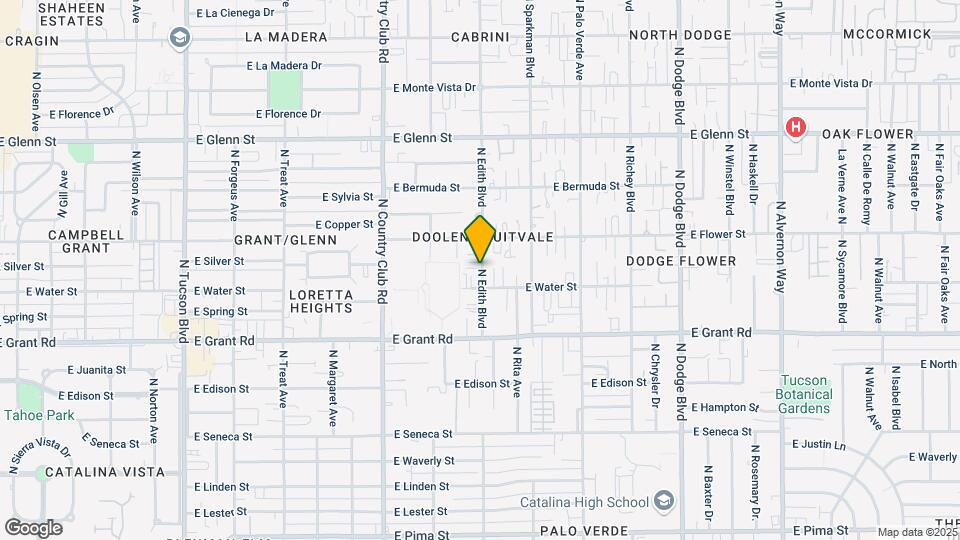 2521 N Edith Blvd-Unit -#1 Map and Location Details