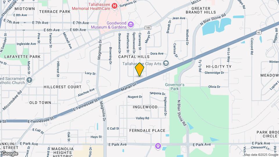 1607 Sauls St Map and Location Details