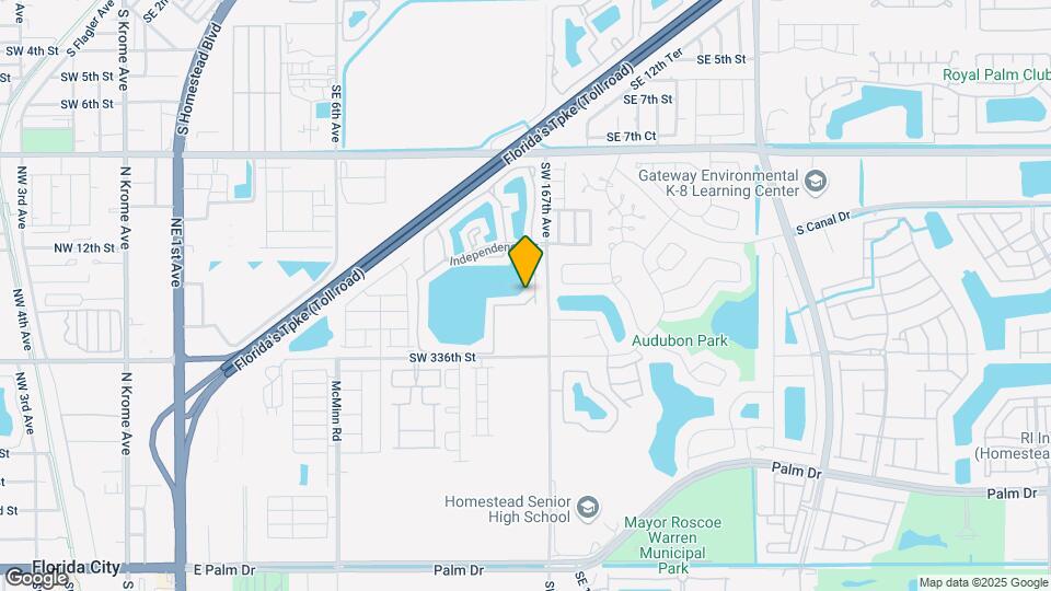 1061 Jefferson Dr Map and Location Details