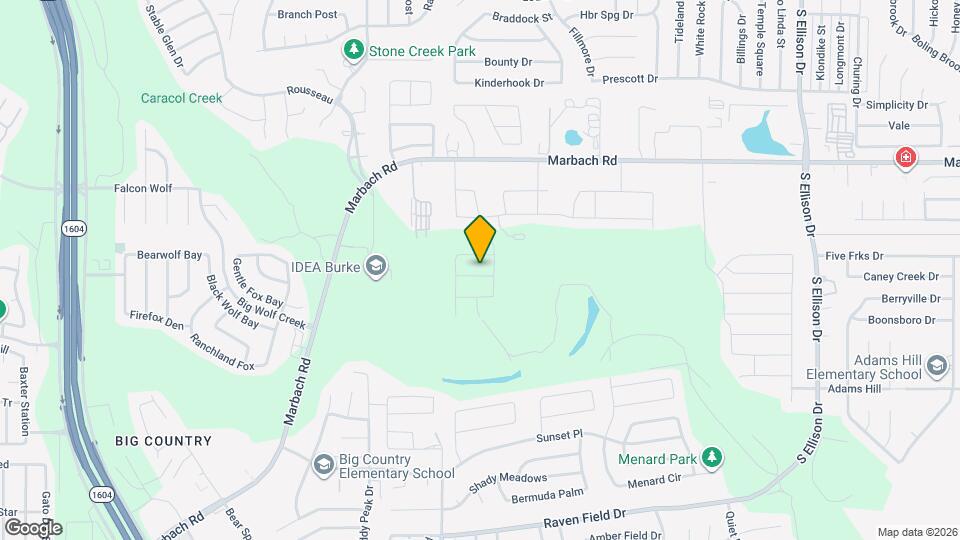 10115 Pearl Creek Map and Location Details