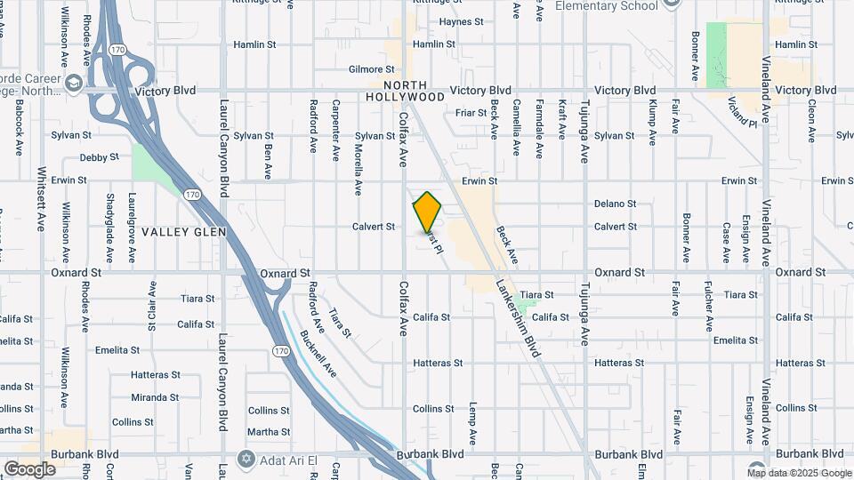 6045 Hazelhurst Pl Map and Location Details