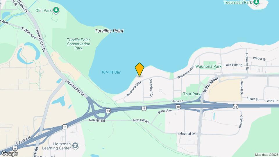 3006 Waunona Way Map and Location Details