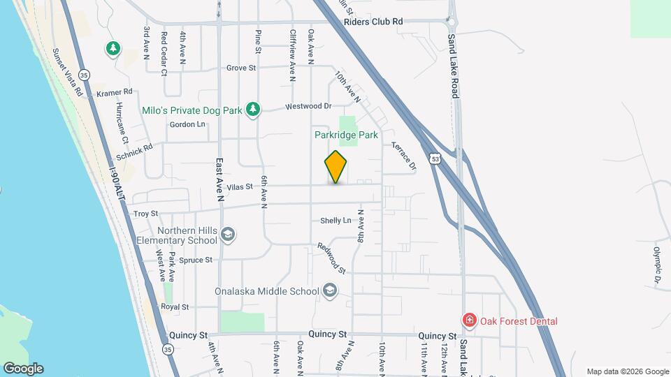 726 Vilas St Map and Location Details