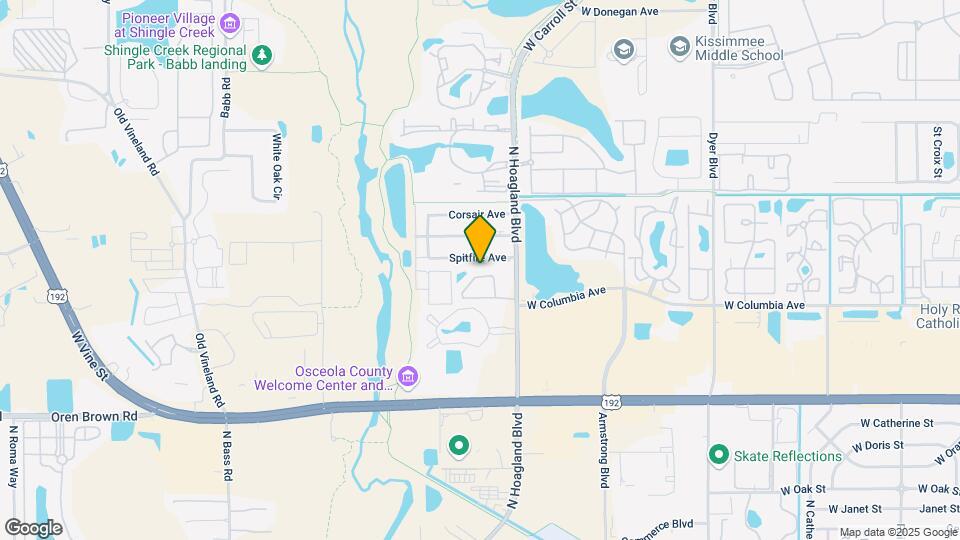 1834 Foxhall Cir Map and Location Details