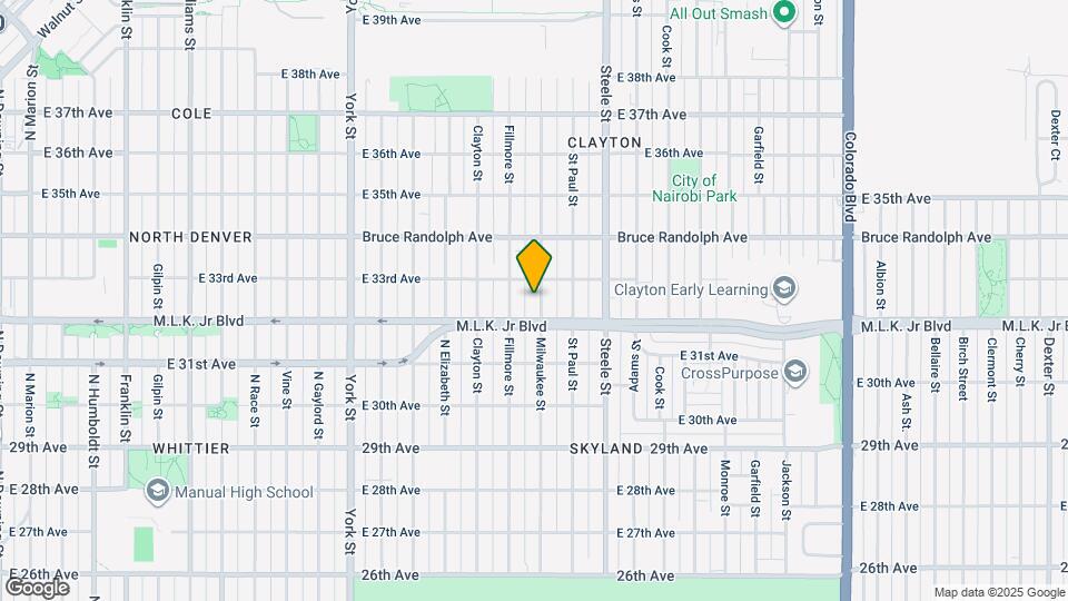 3235 Milwaukee St Map and Location Details
