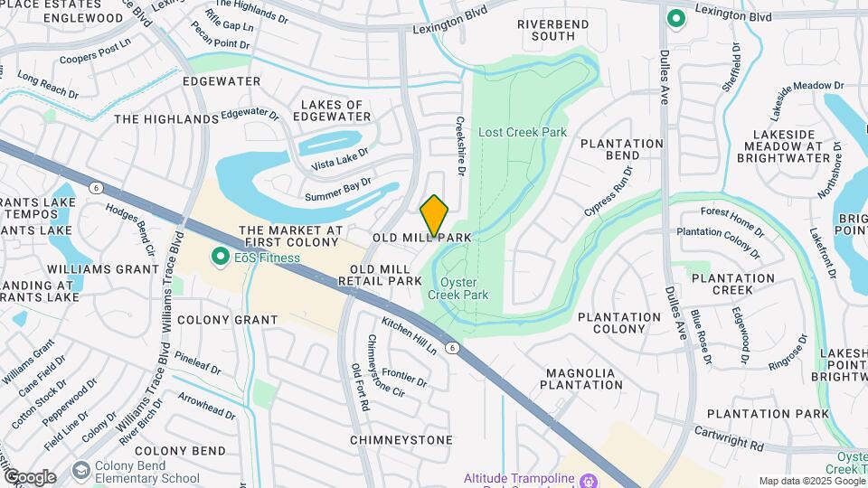 2215 Mill Creek Dr Map and Location Details
