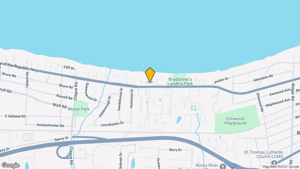 22734 Lake Rd Map and Location Details