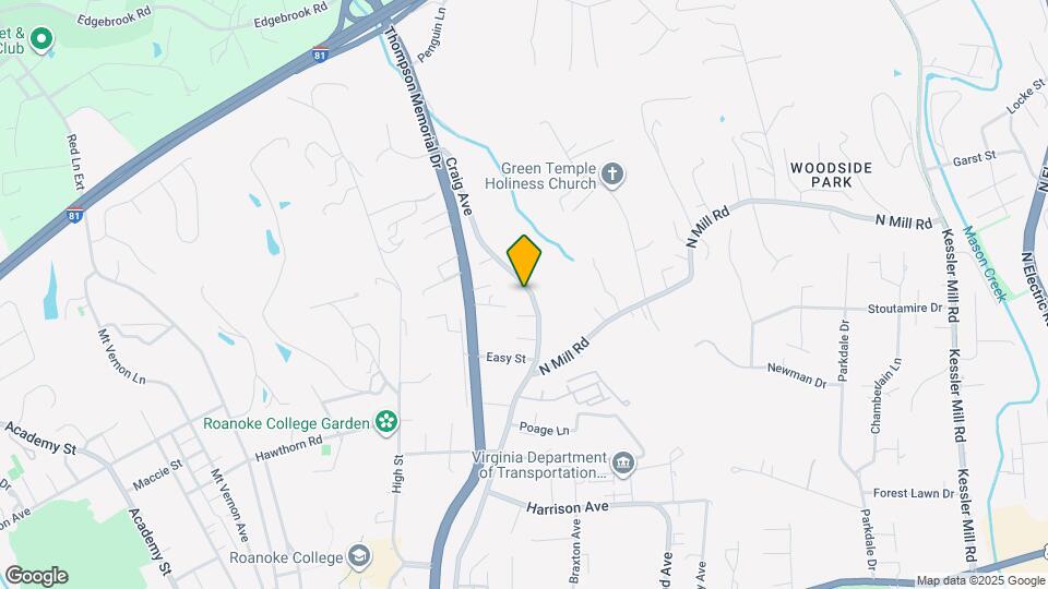 803 Craig Ave Map and Location Details