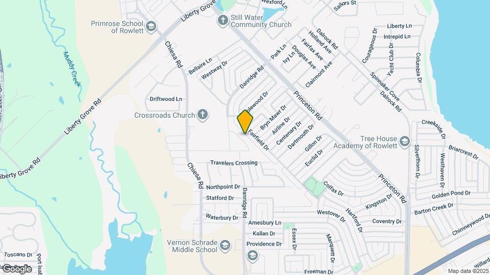 6820 Elm St Map and Location Details